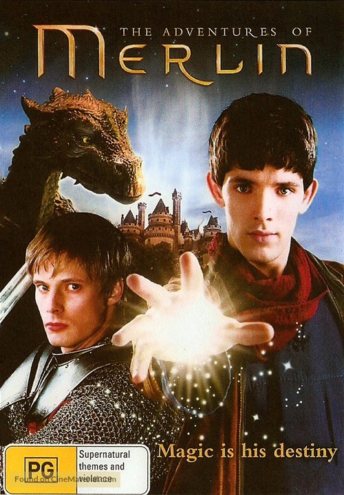 &quot;Merlin&quot; - Australian DVD movie cover