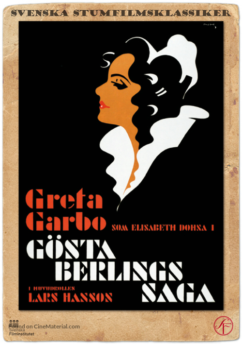 G&ouml;sta Berlings saga - Swedish DVD movie cover