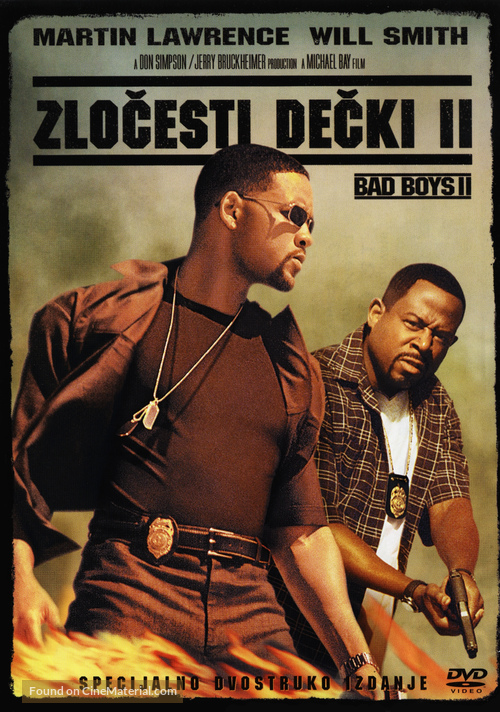 Bad Boys II - Croatian Movie Cover