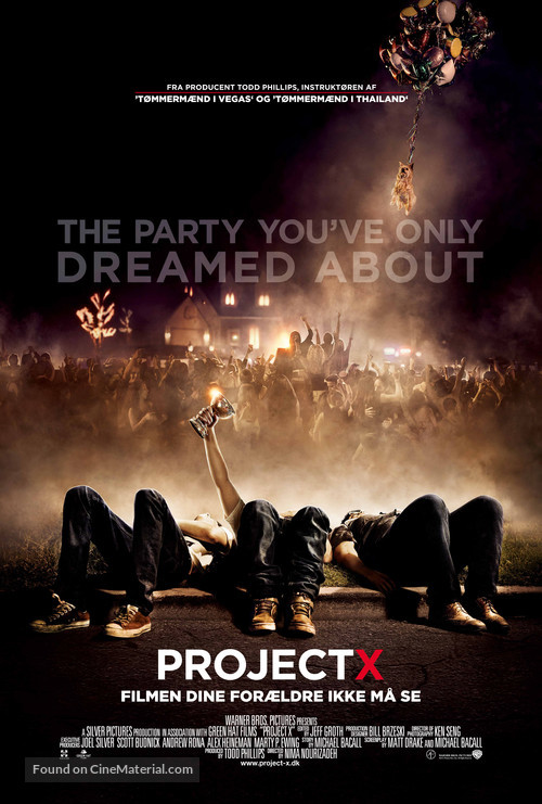 Project X - Danish Movie Poster