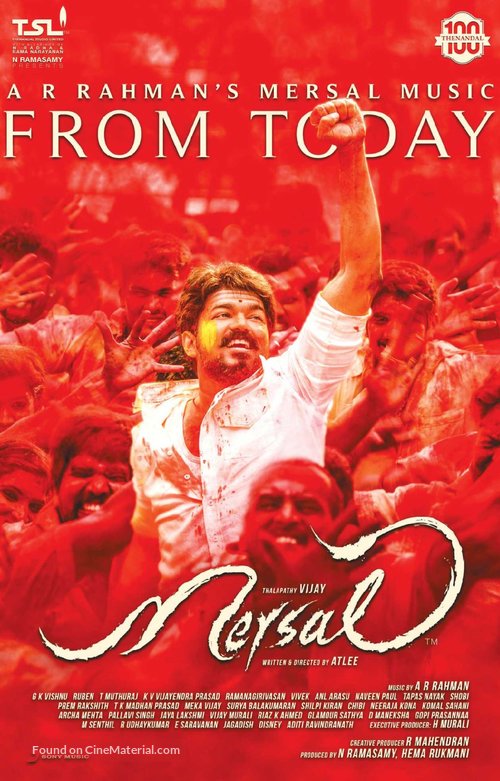 Mersal - Indian Movie Poster