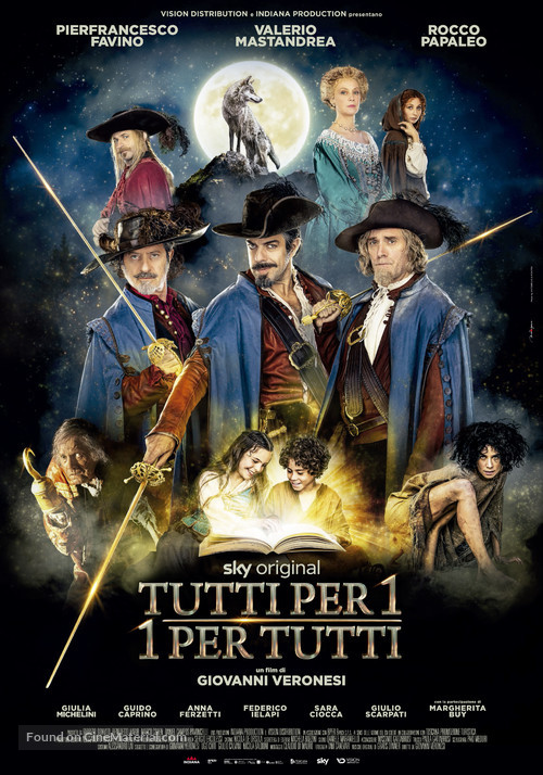 Tutti per 1 - 1 per tutti - Italian Movie Poster