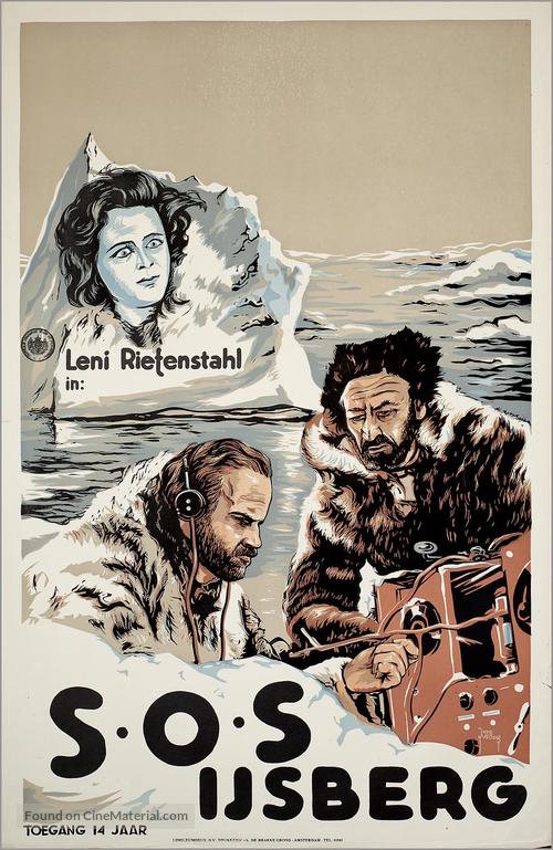 S.O.S. Iceberg - Dutch Movie Poster