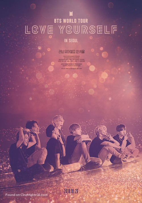 BTS World Tour: Love Yourself in Seoul - Movie Poster