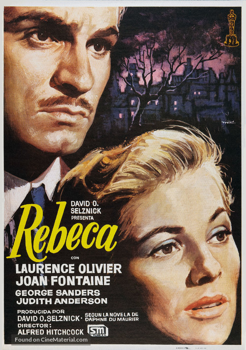 Rebecca - Spanish Movie Poster
