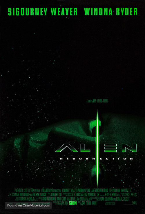 Alien: Resurrection - Movie Poster