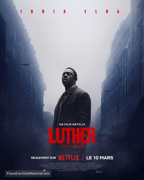 Luther: The Fallen Sun - French Movie Poster