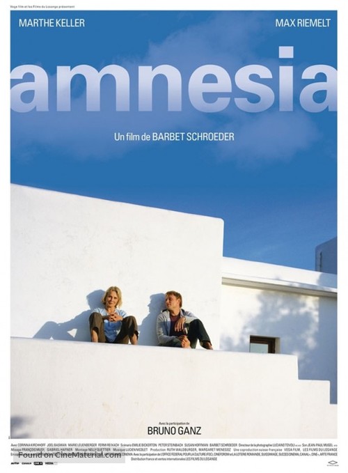 Amnesia - French Movie Poster