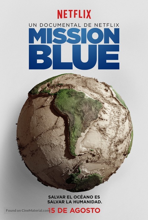 Mission Blue - Mexican Movie Poster