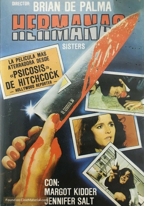 Sisters - Spanish VHS movie cover
