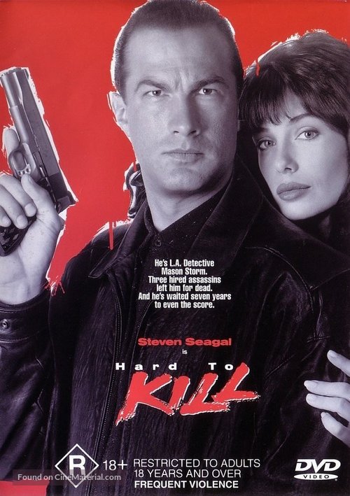 Hard To Kill - Australian DVD movie cover