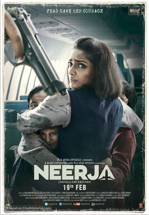 Neerja - Indian Movie Poster