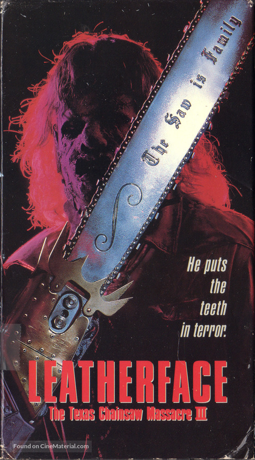 Leatherface: Texas Chainsaw Massacre III - Movie Cover