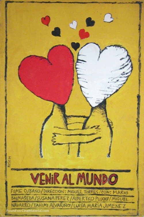 Venir al mundo - Cuban Movie Poster
