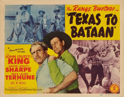 Texas to Bataan - Movie Poster