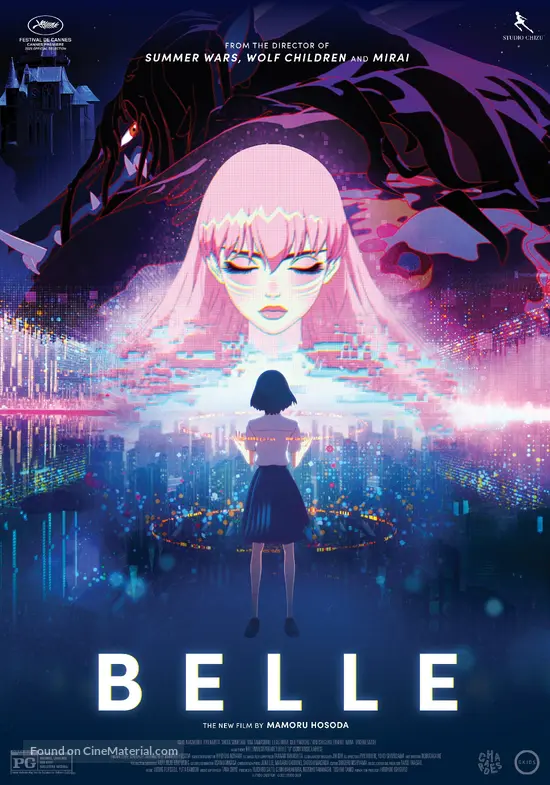 Belle: Ryu to Sobakasu no Hime (2021) movie poster