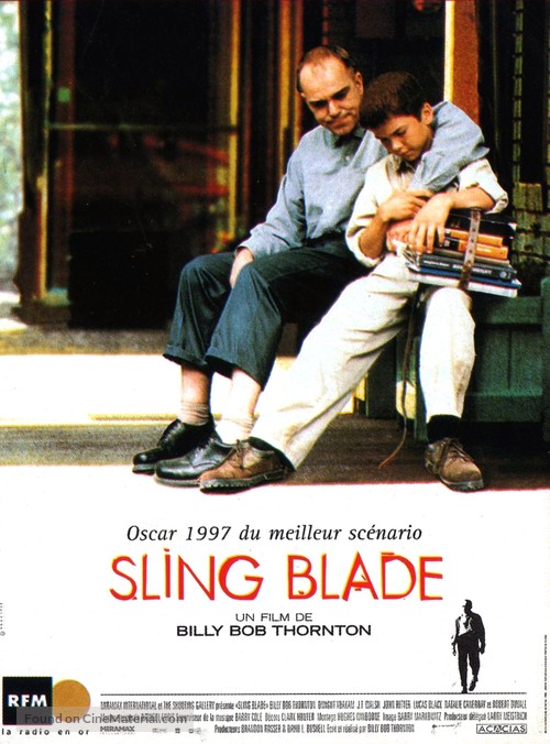 Sling Blade - French Movie Poster