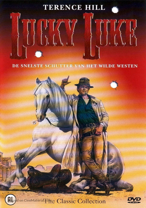 Lucky Luke - Dutch DVD movie cover