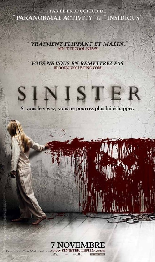 Sinister - French Movie Poster