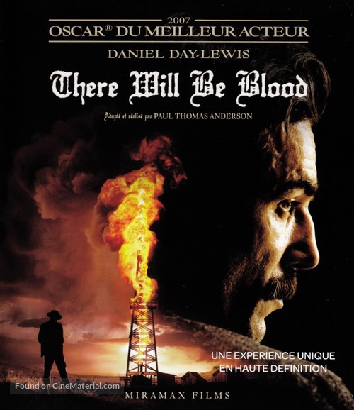 There Will Be Blood - French Blu-Ray movie cover