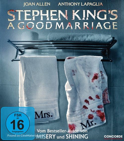 A Good Marriage - German Blu-Ray movie cover