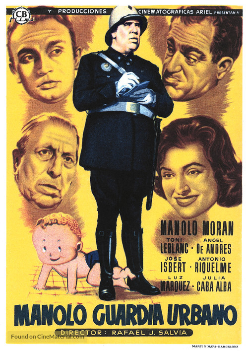 Manolo guardia urbano - Spanish Movie Poster