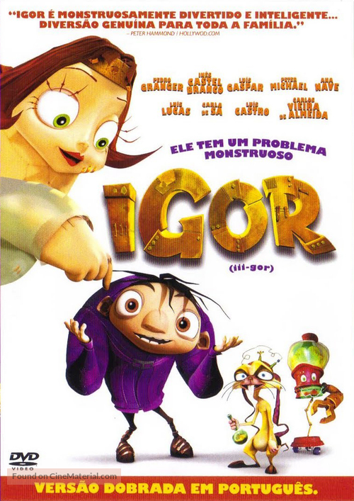 Igor - Portuguese DVD movie cover