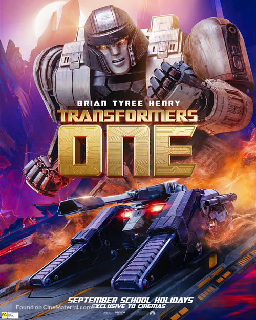 Transformers One - New Zealand Movie Poster