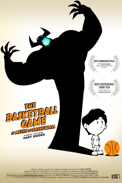 The Basketball Game - Canadian Movie Poster