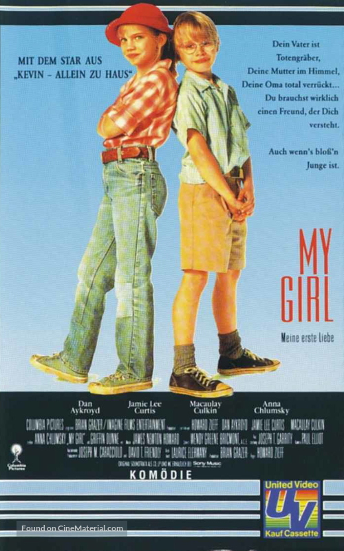 My Girl - German VHS movie cover