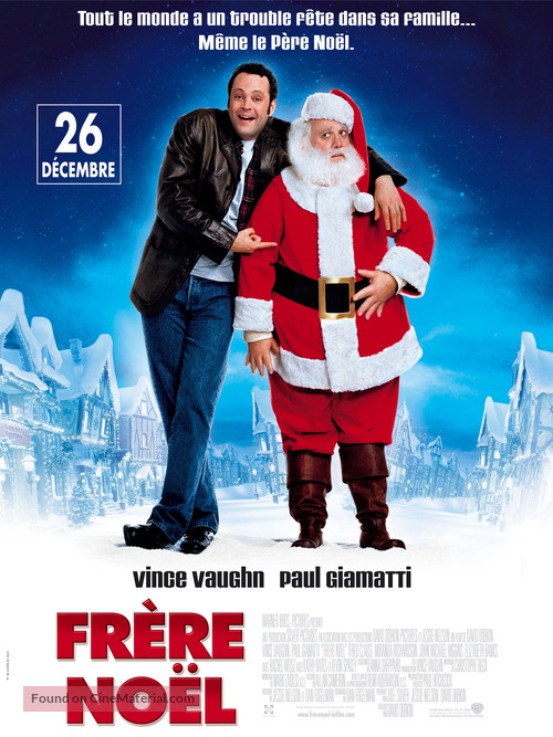 Fred Claus - French Movie Poster