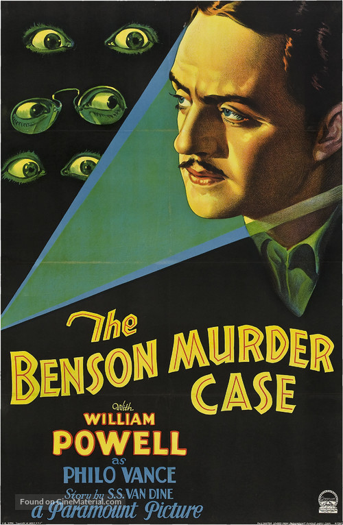 The Benson Murder Case - Movie Poster