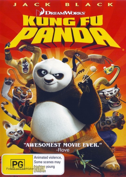 Kung Fu Panda - Australian Movie Cover