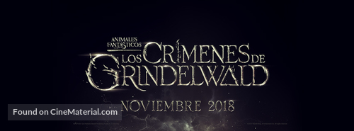 Fantastic Beasts: The Crimes of Grindelwald - Argentinian Logo