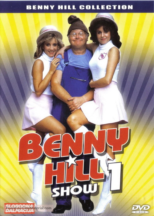 &quot;The Benny Hill Show&quot; - Croatian DVD movie cover