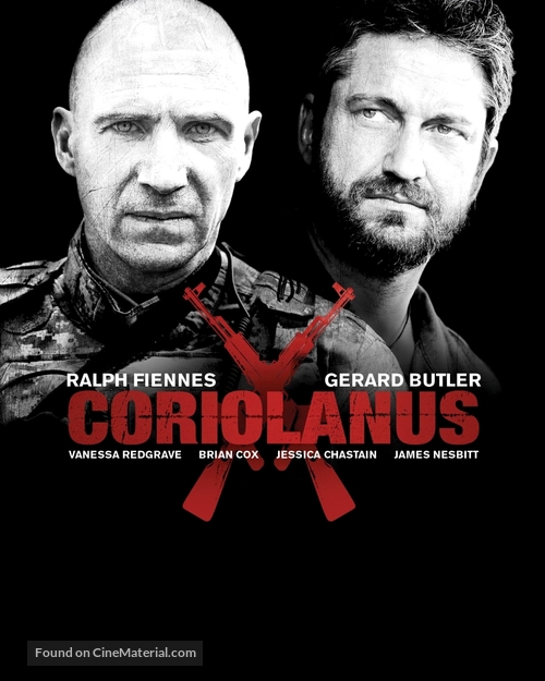 Coriolanus - Blu-Ray movie cover