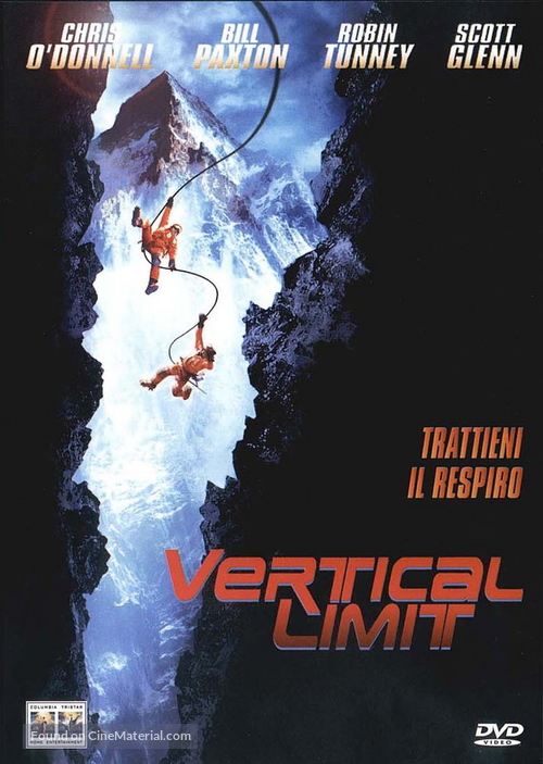 Vertical Limit - Italian DVD movie cover