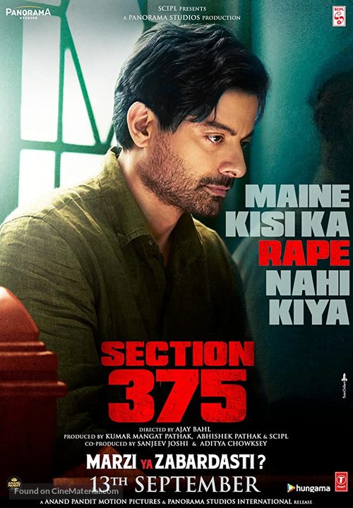 Section 375 - Indian Movie Poster