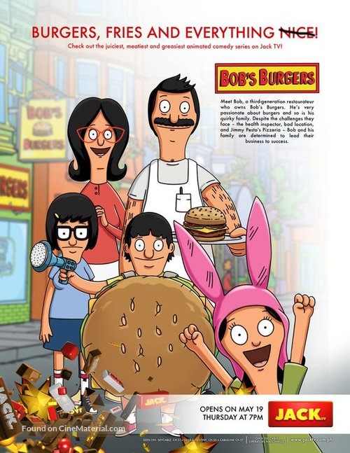 &quot;Bob&#039;s Burgers&quot; - Philippine Movie Poster