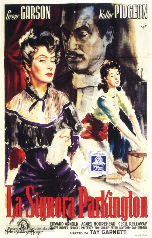 Mrs. Parkington - Italian Movie Poster