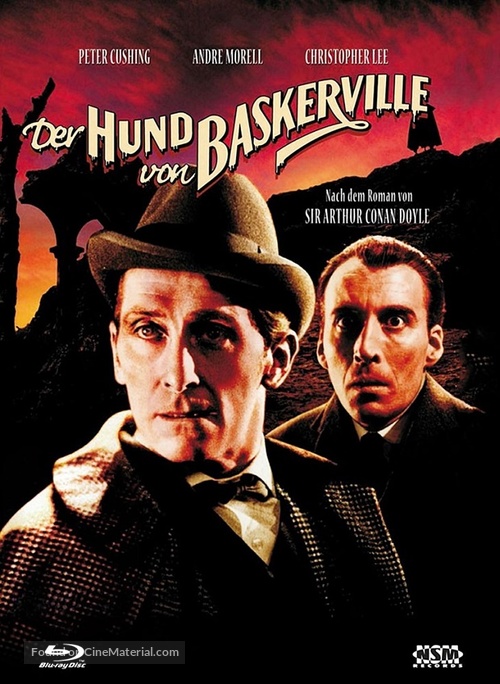 The Hound of the Baskervilles - Austrian Blu-Ray movie cover