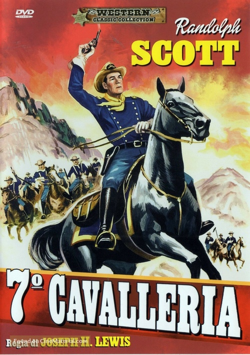 7th Cavalry - Italian DVD movie cover
