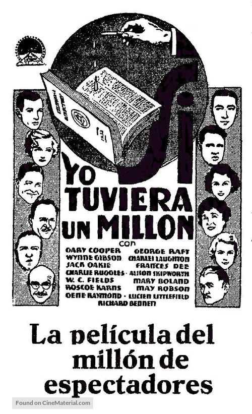 If I Had a Million - Spanish Movie Poster