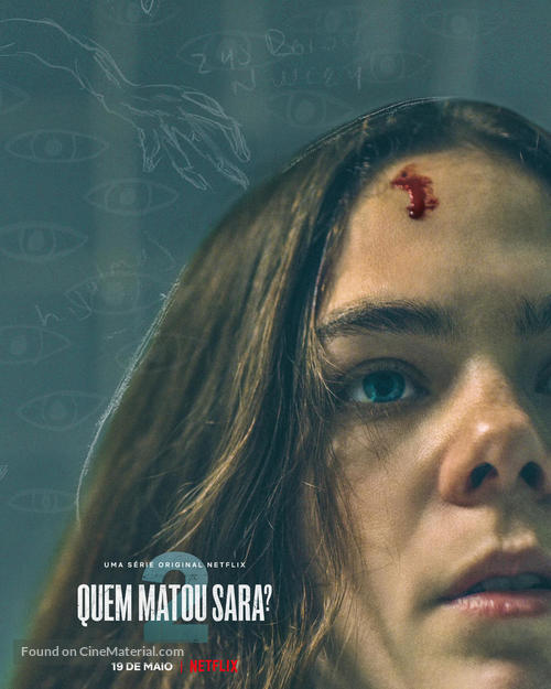 &quot;&iquest;Qui&eacute;n Mat&oacute; a Sara?&quot; - Brazilian Movie Poster