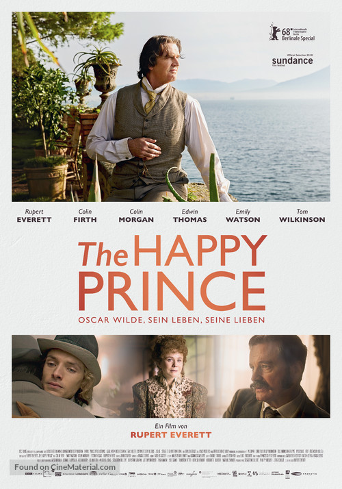 The Happy Prince - Swiss Movie Poster