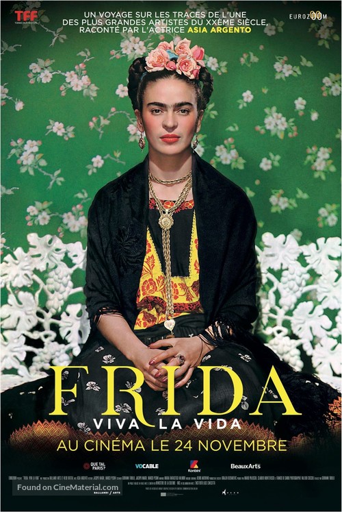 Frida - Viva la vida - French Movie Poster
