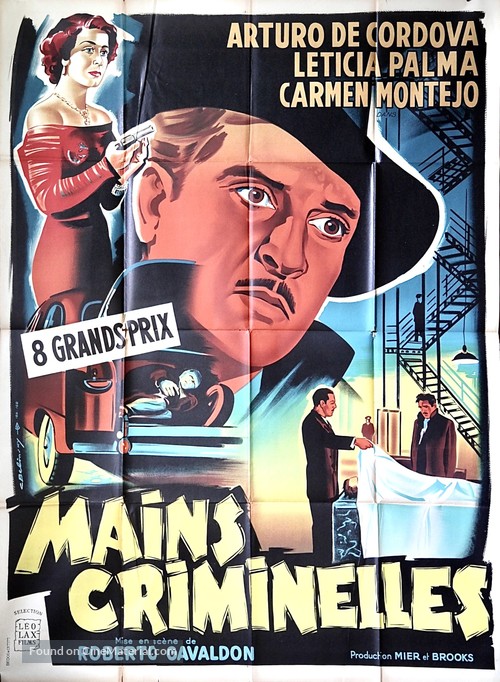 En la palma de tu mano - French Movie Poster