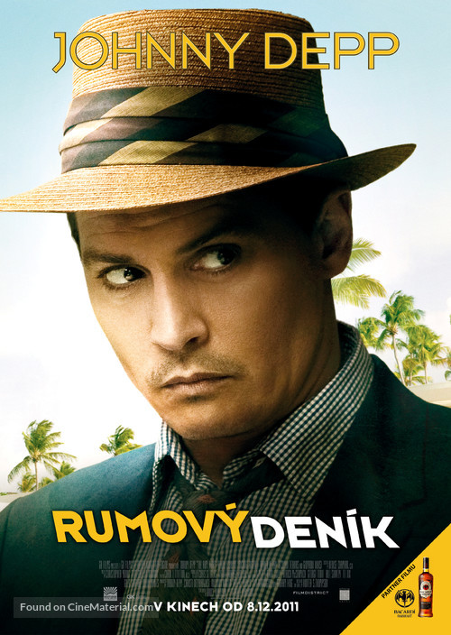 The Rum Diary - Czech Movie Poster