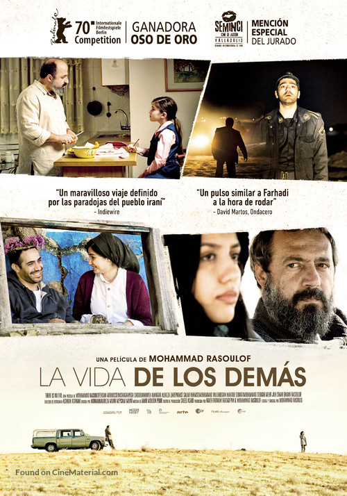 Sheytan vojud nadarad - Spanish Movie Poster