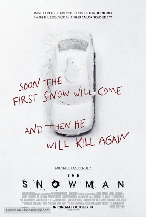 The Snowman - British Movie Poster